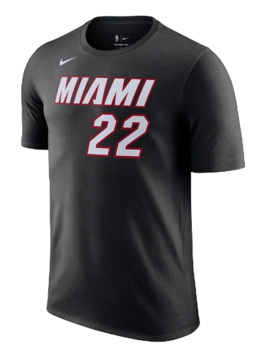 T-shirt Nike NBA Miami Heat Tee Svart | DR6383-018
