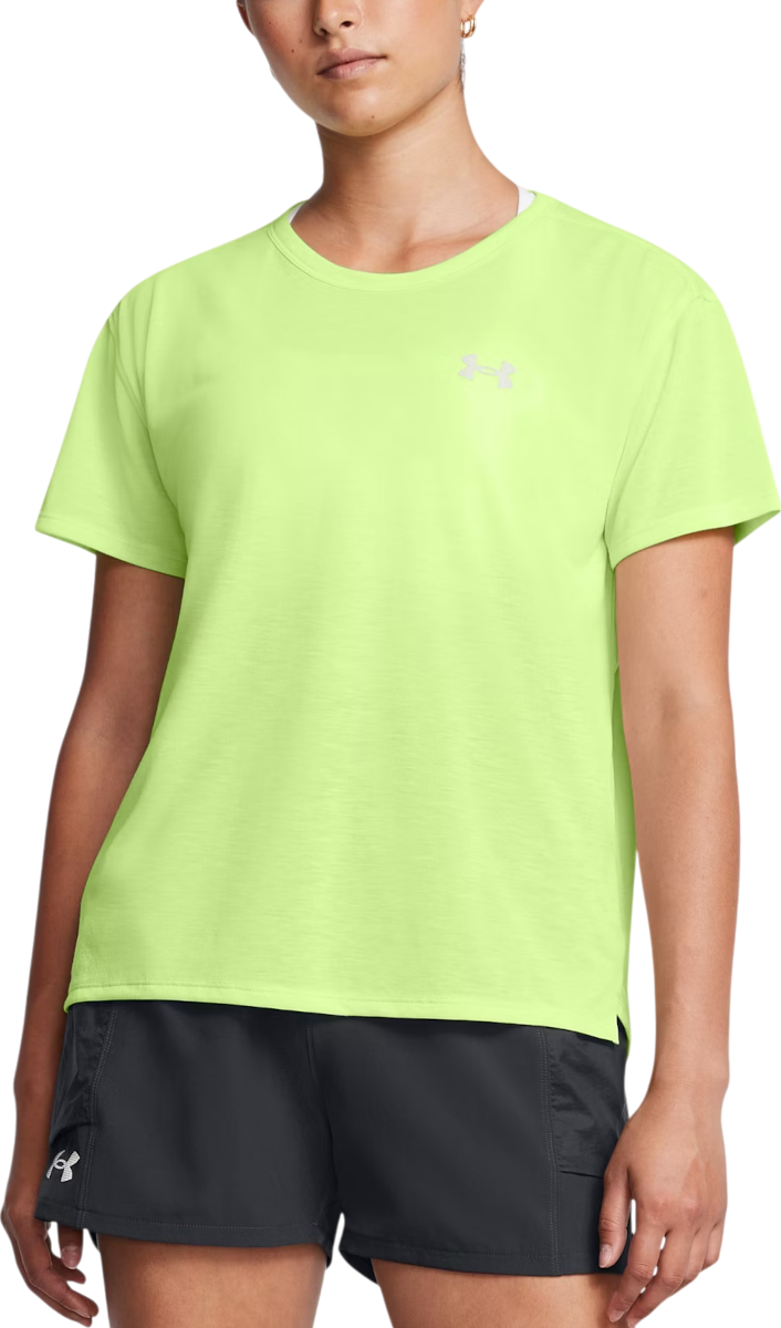 T-shirt Under Armour Trail Run Short Sleeve T-Shirt Grön | 1383361-304