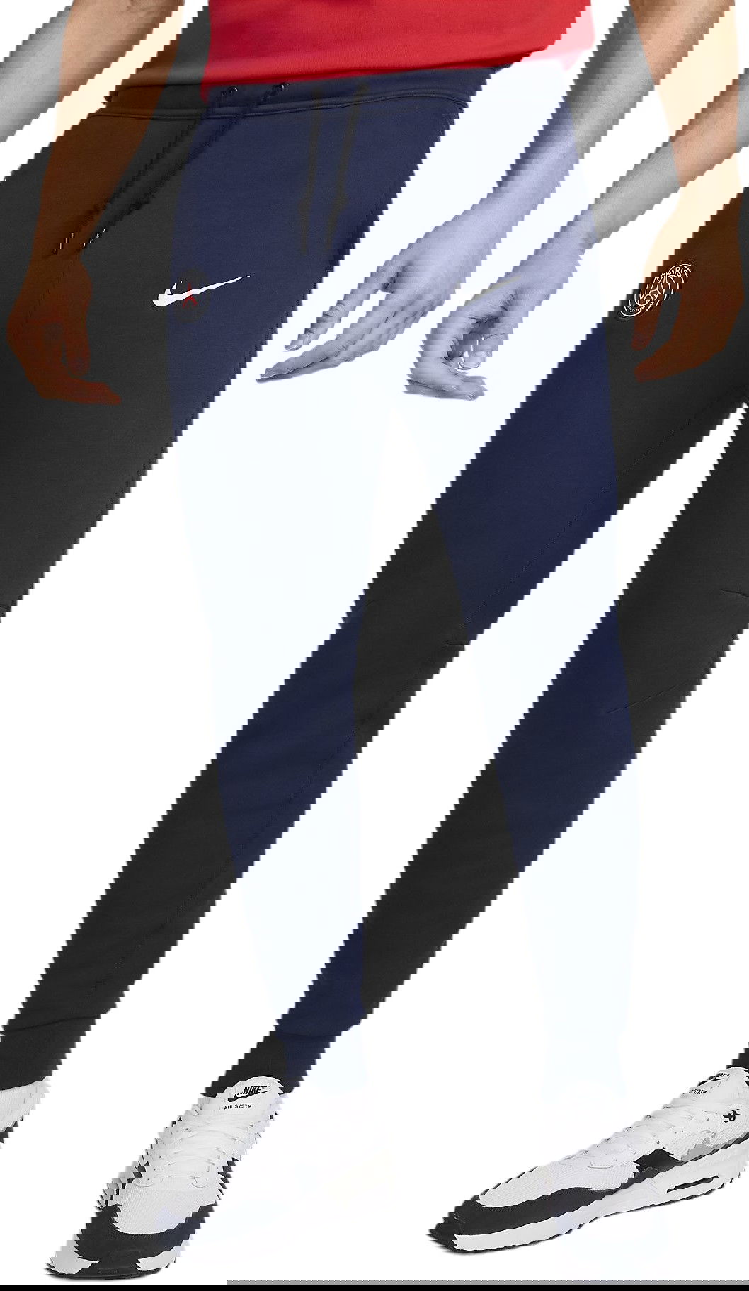 Träningsbyxor Nike PSG MNSW TECHFLC JGRPANT ESN Mörkblå | fz7227-410, 0