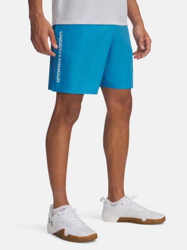 Shorts Under Armour Tech Woven Wordmark Shorts Blå | 1383356-452
