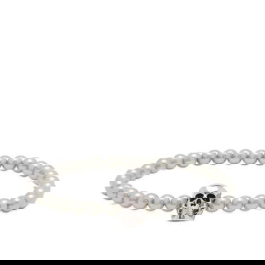 Armband Alexander McQueen Skull Beaded Bracelet Grå | 706979I170E-1445, 0