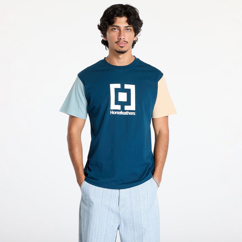 T-shirt Horsefeathers Base T-Shirt Multicolor III M Mörkblå | SM1345E
