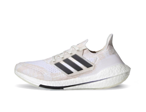 Löpning adidas Performance UltraBoost 21 Primeblue W Vit | FY0838