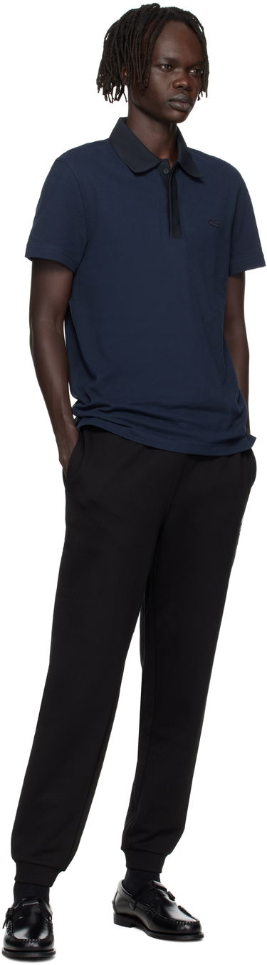 Polotröja Lacoste Lacoste Regular Fit Piqué Polo Mörkblå | PH5456_BE4, 3