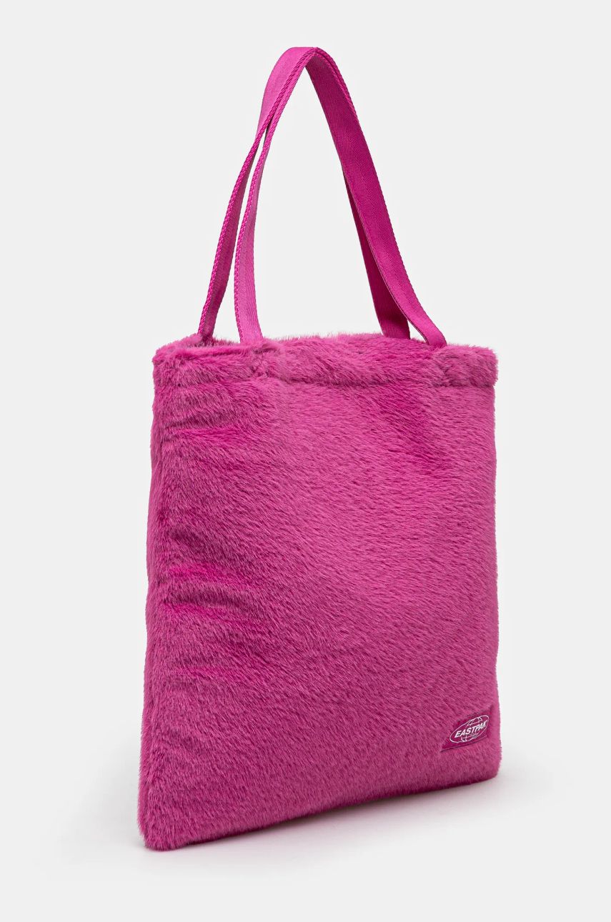 Tygpåse EASTPAK Eastpak Charlie Fuzzy Tote Bag Rosa | EK0A5BCK2Q91, 1