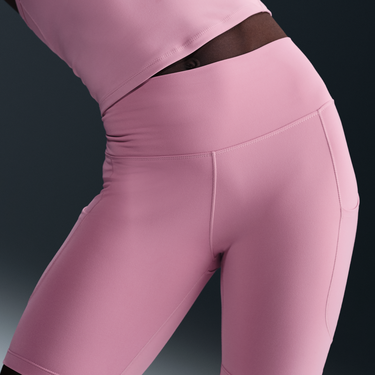Shorts Nike Nike One High 8in Biker Shorts Rosa | fz6758-699, 3
