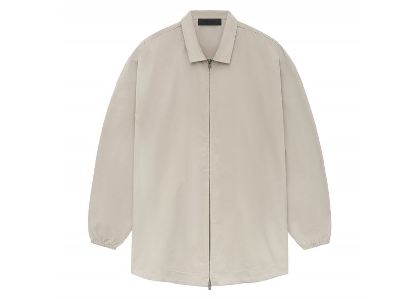 Jacka Fear of God Core Collection Cotton Twill Overshirt Mink Beige | 202SU244664F