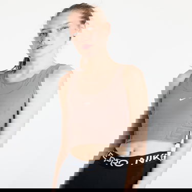 Linne Nike Pro Dri-FIT Cropped Tank Top Brun | HJ1192-233, 1