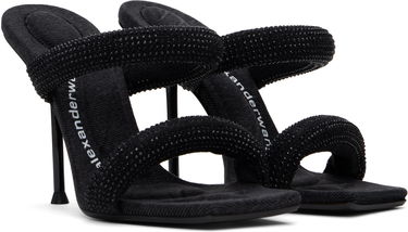 Sneakers och skor Alexander Wang Alexander Wang Julie 105mm Heeled Sandals Svart | 30125S004, 3