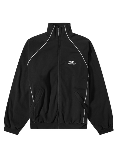 Jacka Balenciaga Tracksuit Jacket Svart | 697954-TMVA6-1000