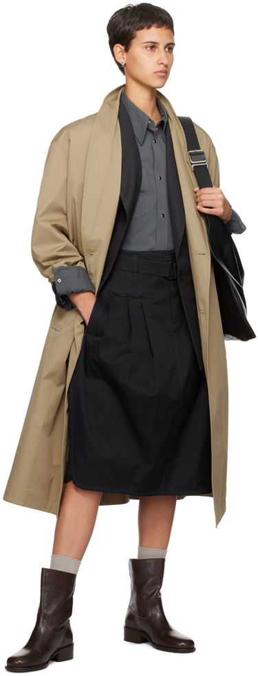 Jacka LEMAIRE Soft Tailored Double-Breasted Blazer Svart | JA1017 LF414, 3