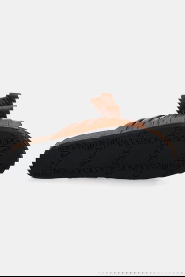 Sneakers och skor JW Anderson JW Anderson Knotted Leather Slides Brun | SN0096.LA0161.640, 4