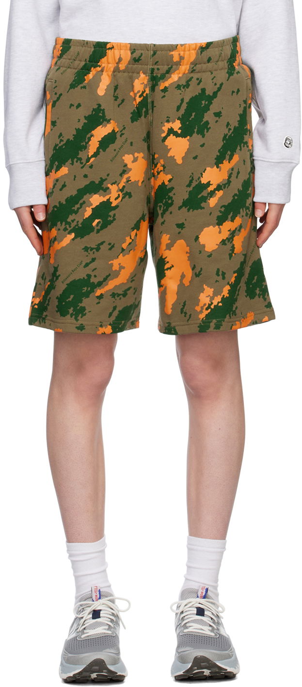 Shorts BILLIONAIRE BOYS CLUB Billionaire Boys Club Camo Print Shorts Grön | B23130
