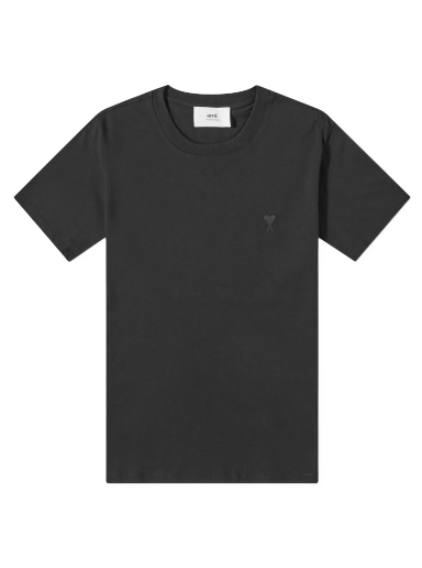 T-shirt AMI Tonal A Heart T-Shirt Svart | UTS003-724-001
