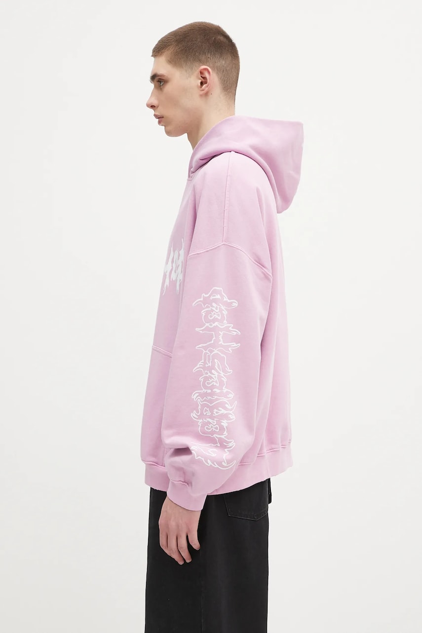 Sweatshirt 032C 032C 'Faithless' Hoodie Rosa | S25.URC.0631.850, 1
