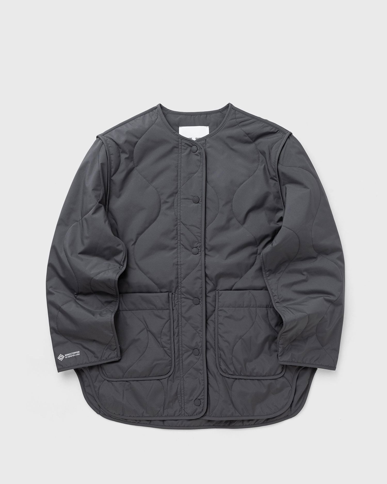 Vindjacka Samsoe Samsoe Samsøe & Samsøe Saya Windbreaker Jacket L Grå | F24200019-IRON-GATE, 0