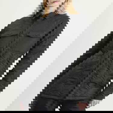 Jacka TAION Quilted Zip Over Shirt Svart | TAION-109SHML-1-BLK, 2