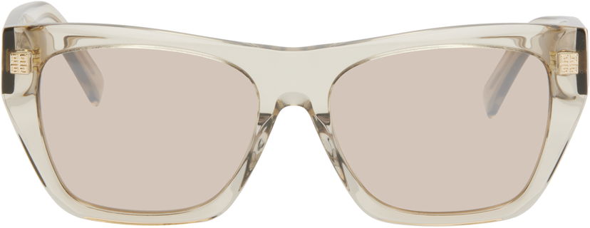 Solglasögon Givenchy Square Sunglasses Beige | GV40061U 192337139048