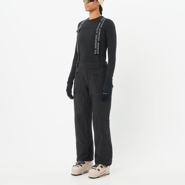 Byxor Salomon Spectral Ski Bib Pants Svart | LC2638000, 0