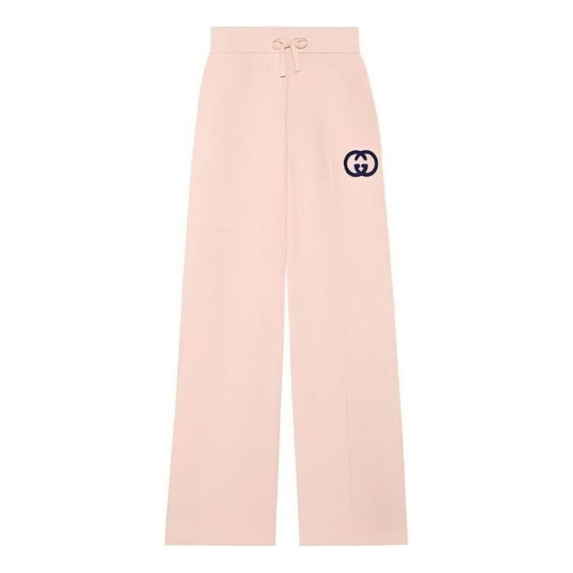 Träningsbyxor Gucci Cotton Jersey Jogging Pants Rosa | 768124-XJF8S-5874