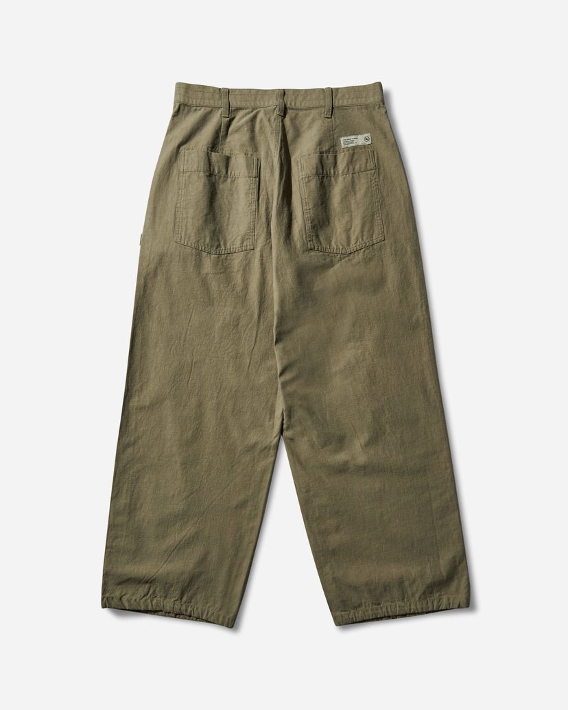 Byxor Neighborhood Wide Baker Pants Grön | 251ZANH-PTM07 OD