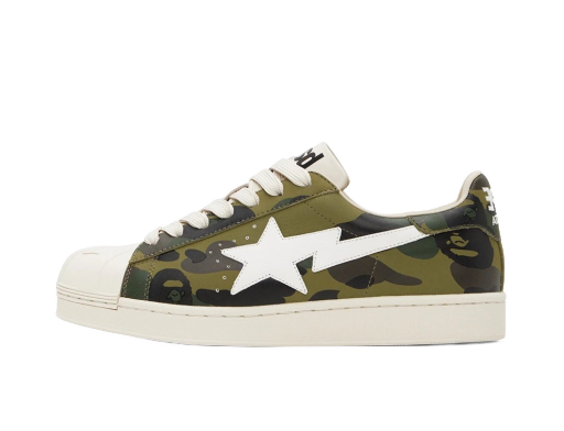 Sneakers och skor BAPE A Bathing Ape Skull Sta 1st "Camo Green" Grön | 1J20-191-008 GRN