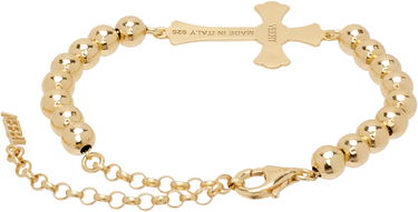 Armband VEERT Cross Bracelet Metallisk | BR01PL-YG, 2