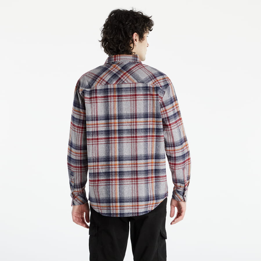 Skjorta Urban Classics Heavy Curved Oversized Checked Shirt Flerfärgad | TB4696, 1