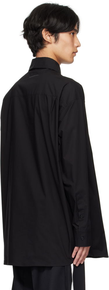 Skjorta Maison Margiela MM6 Maison Margiela Long Sleeve Shirt with Numbers Print Svart | SH0NH0014 M35256, 2