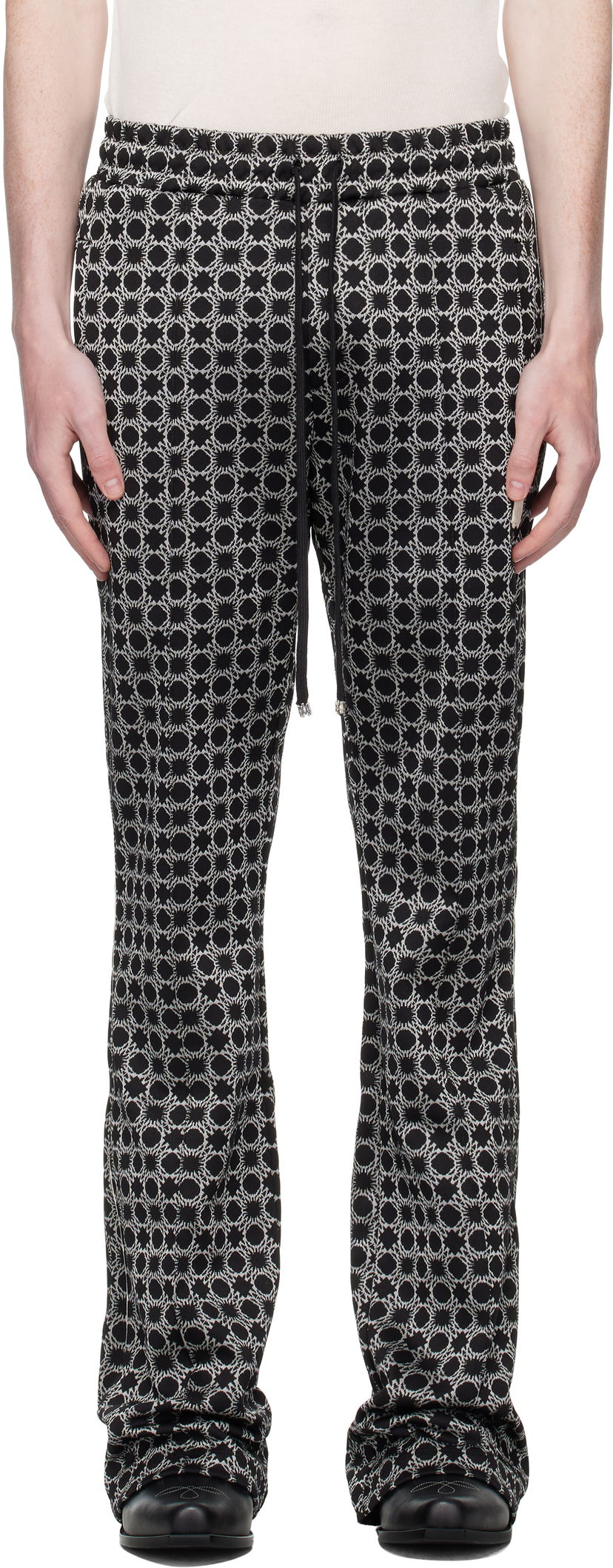 Träningsbyxor AMIRI AMIRI MA Quad Flare Track Pants Svart | AMPATP1021