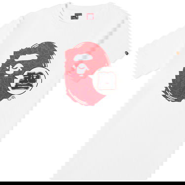 T-shirt BAPE 30th Anniversary Ape Head T-Shirt Röd | 001TEJ701006F-WHR, 0