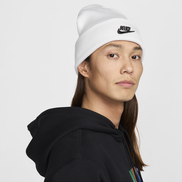 Mössa Nike Peak Futura Beanie Vit | HF0186-100, 2