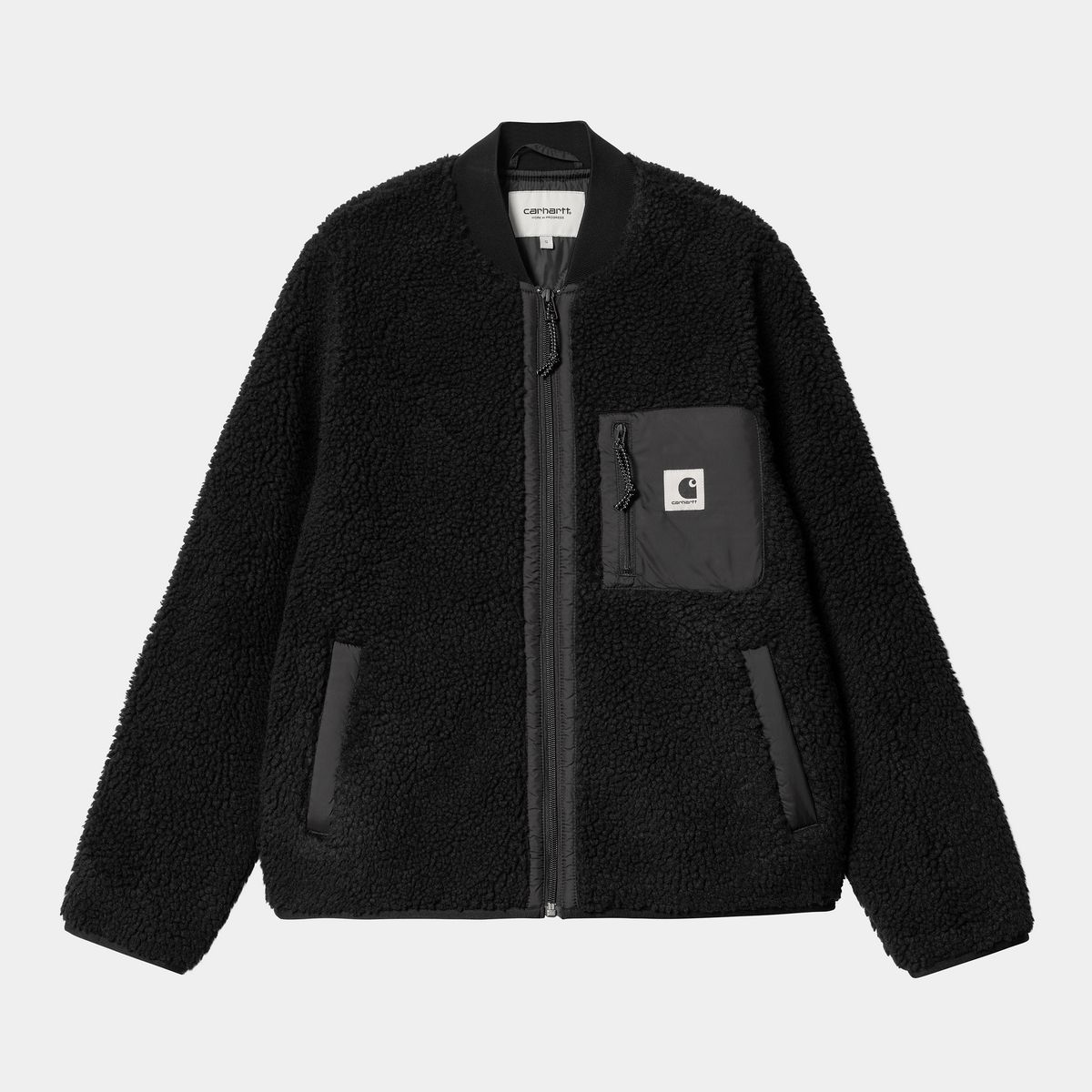 Jacka Carhartt WIP WIP Janet Sherpa Fleece Jacket Svart | I035697_9, 0