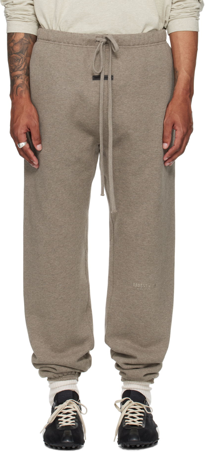 Träningsbyxor Fear of God Fear of God ESSENTIALS Vintage Fleece Sweatpants Grå | 130SP258043F