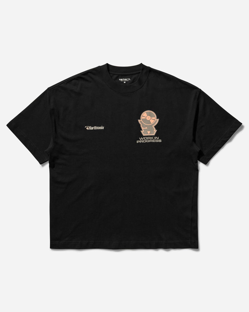 T-shirt Carhartt WIP Harttronix Black T-Shirt Svart | I034395 89XX