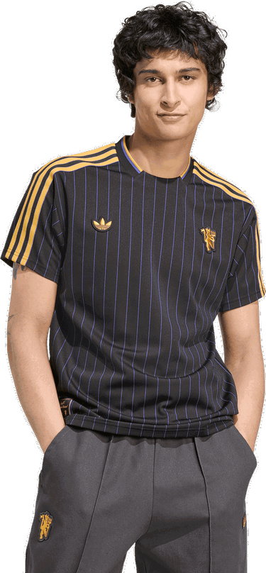 Jersey adidas Performance Manchester United Terrace Icons Jersey Svart | JN2818, 4