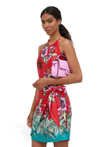 Klä GUESS Dress Flerfärgad | W3YK52.WF1T2