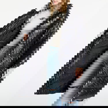 Pufferjacka CALVIN KLEIN Shine Long Puffer Coat Svart | LV047D506G UB1, 3