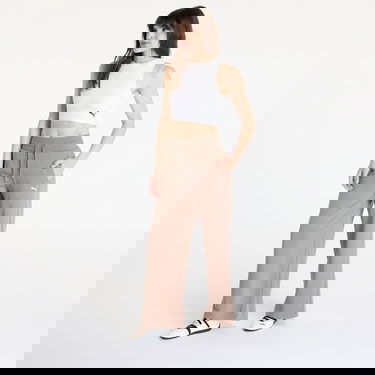 Byxor Puma Puma Wardrobe Essentials Relaxed Wide Leg Sweatpants Brun | 62975493, 3