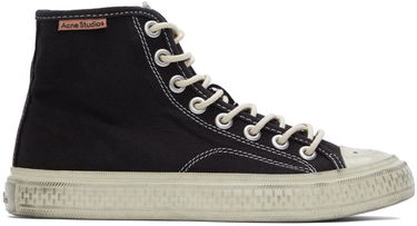 Sneakers och skor Acne Studios Off-White Canvas High Top Svart | AD0481-, 0