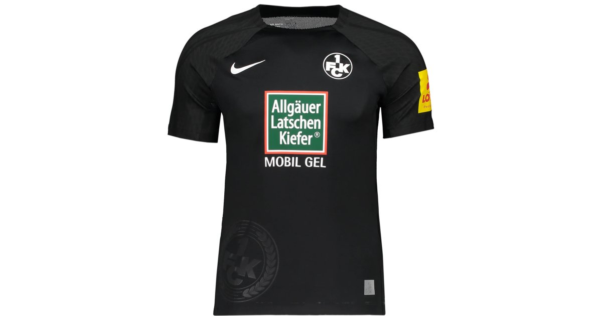 Jersey Nike 1.FC Kaiserslautern​​​​​​​ Stadium 2023/24, Svart | fck2324dr0912-010, 1