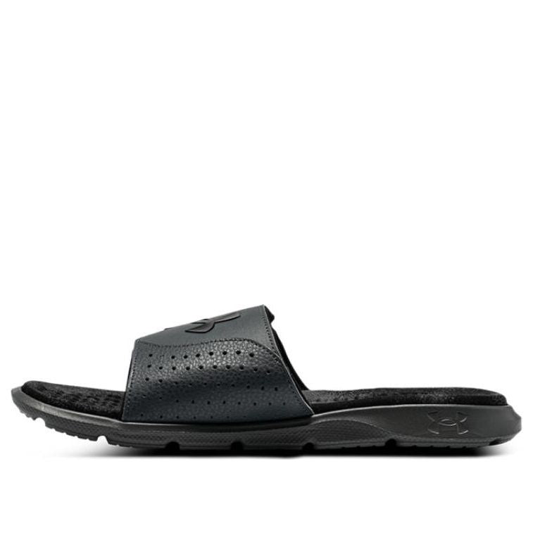 Sneakers och skor Under Armour Ignite 7 Graphic Strap Slides Svart | 3026025-100