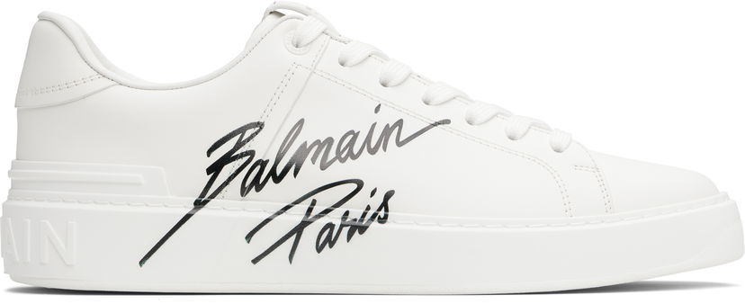 Sneakers och skor Balmain Balmain B-Court Vit | EM0VI288LIPB