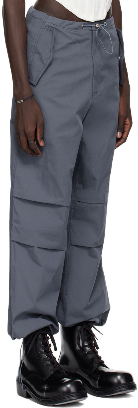 Cargo byxor Dion Lee Toggle Trousers Blå | C2100PS24, 1