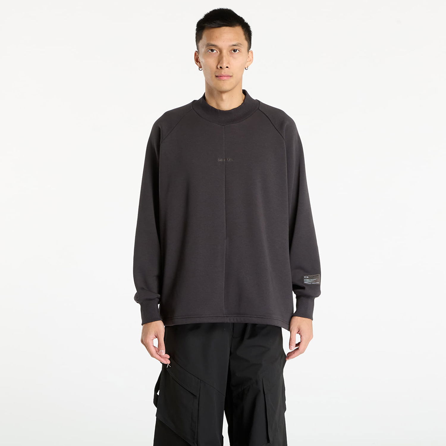 Sweatshirt OAKLEY Oakley Slick Fleece Crew Sweatshirt Svart | FOA408127-01N, 0