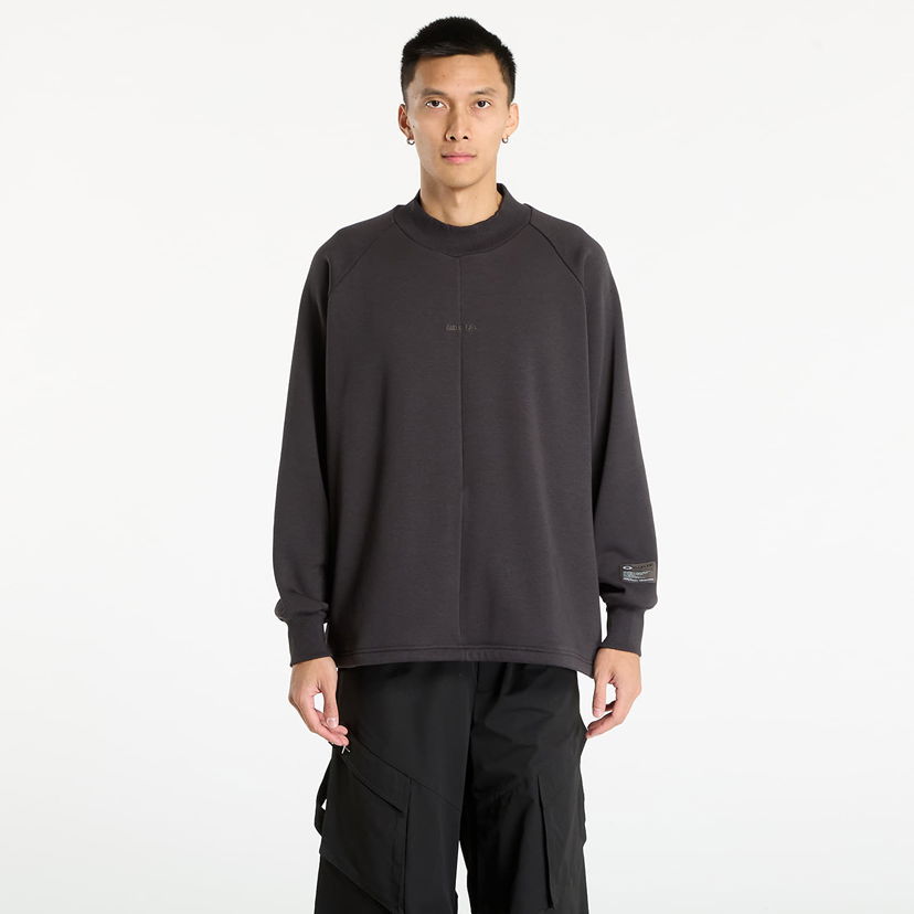 Sweatshirt OAKLEY Oakley Slick Fleece Crew Sweatshirt Svart | FOA408127-01N