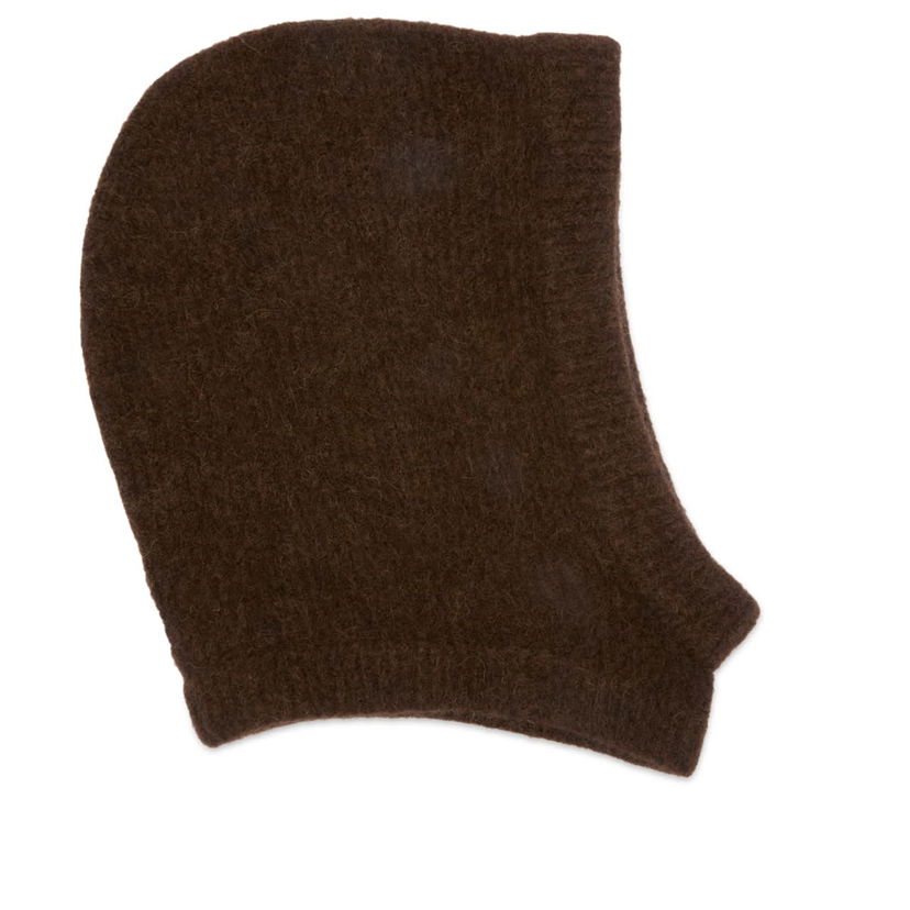 Mössa Rick Owens Rick Owens Knit Hood Brun | RU02E1481-KWP-04