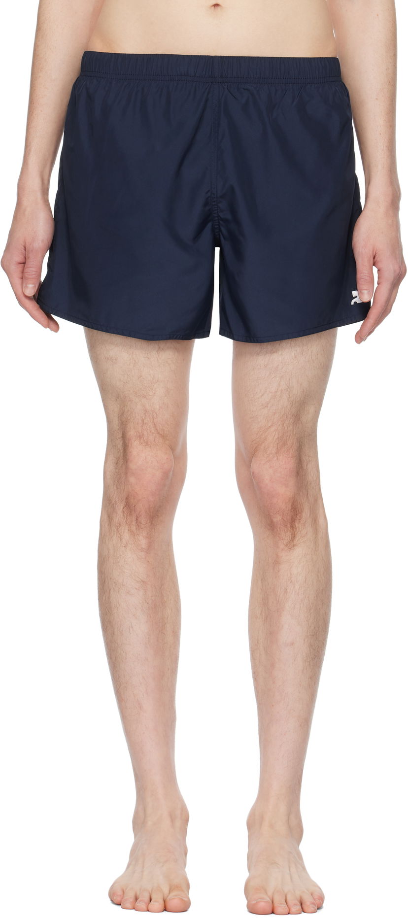 Badkläder Courrèges Courrèges AC Swim Shorts Mörkblå | VESJMB014PL0103