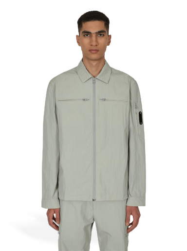 Skjorta A-COLD-WALL* Gaussian Overshirt Grey Grå | ACWMSH068 LGGR