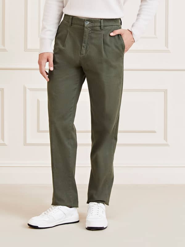 Byxor GUESS Marciano Straight Grön | 3BHB092204Z, 0